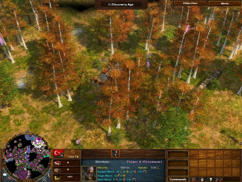 Age Of Empires 3 "Сценарий - Forest River"