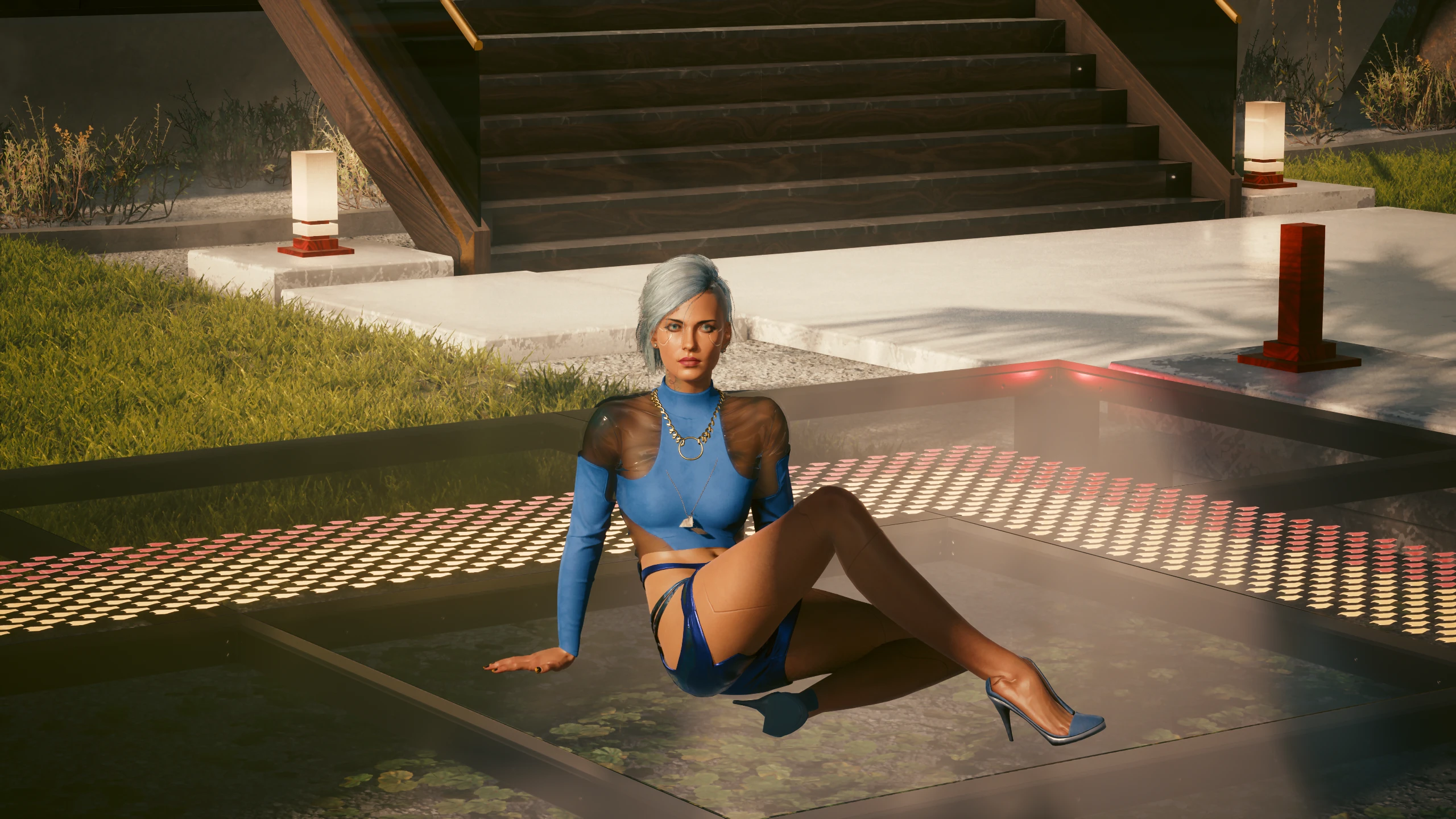 Cyberpunk 2077 "Особняк для Ви из аниме Cyberpunk: Edgerunners"