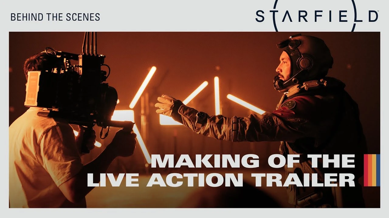 Авторы Starfield опубликовали ролик о создании трейлера с актёрами