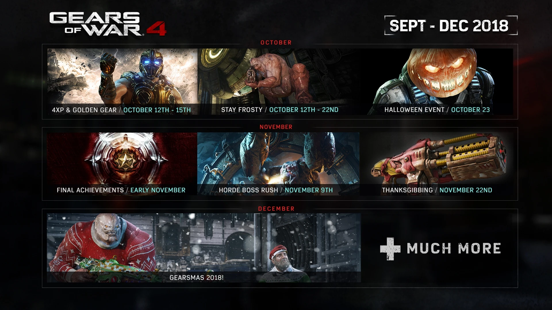 The Coalition поделилась планом развития Gears of War 4 до конца года