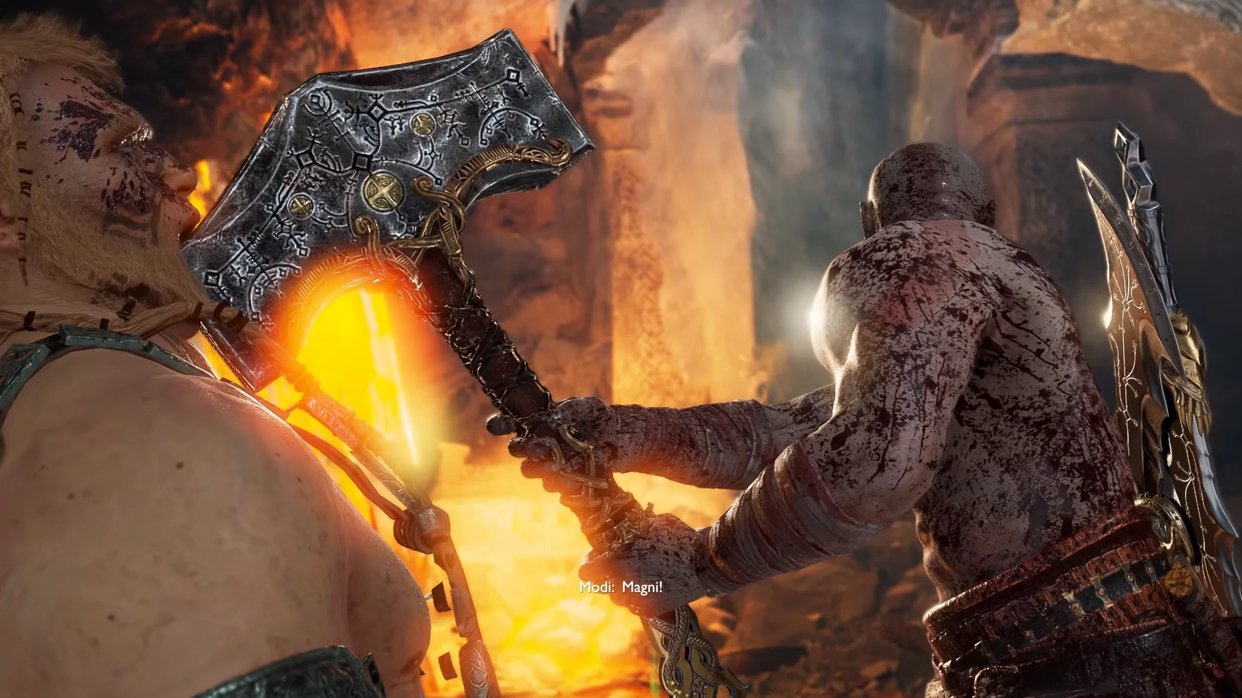 Видео: Кратос уничтожает своих врагов молотом Тора в ПК-версии God of War