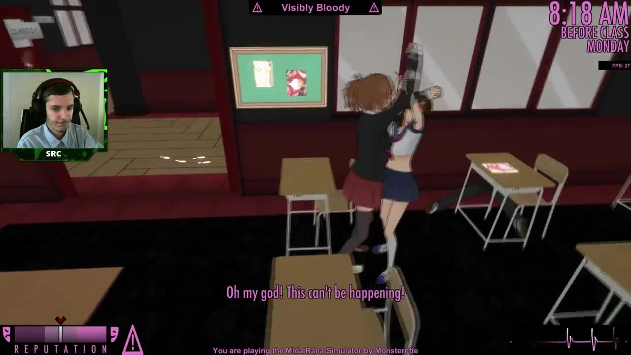 Yandere Simulator - Обзор мода (Mida Rana Simulator Mod)
