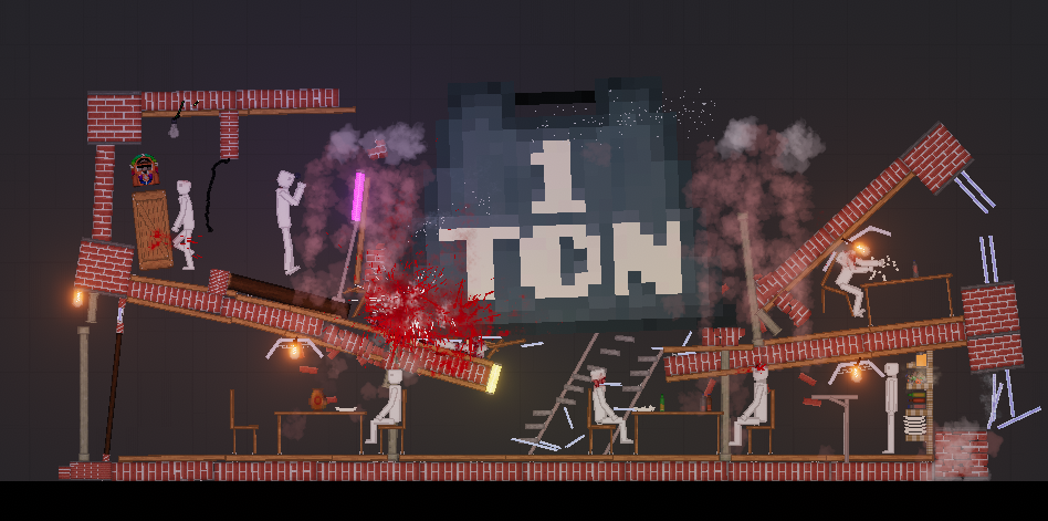 People Playground "Полностью разрушаемый ресторан"