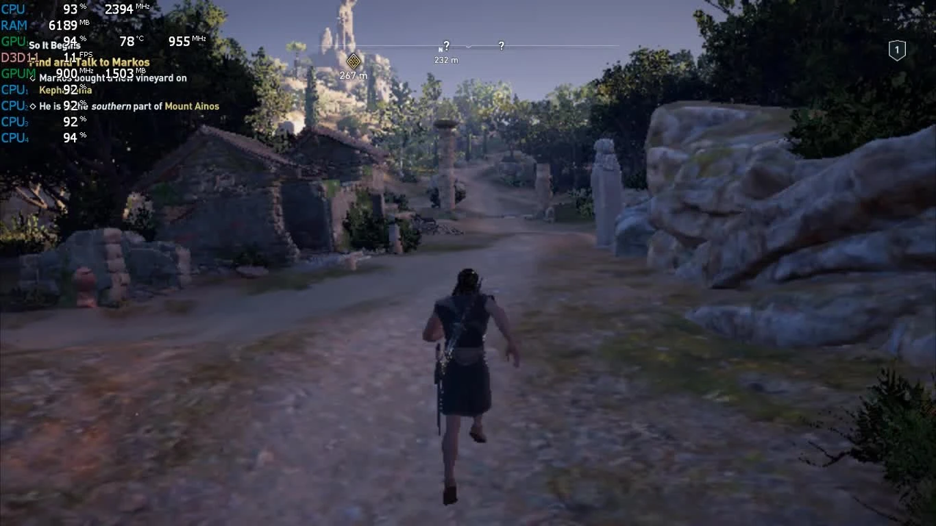 Assassin's Creed Odyssey на слабом ноутбуке