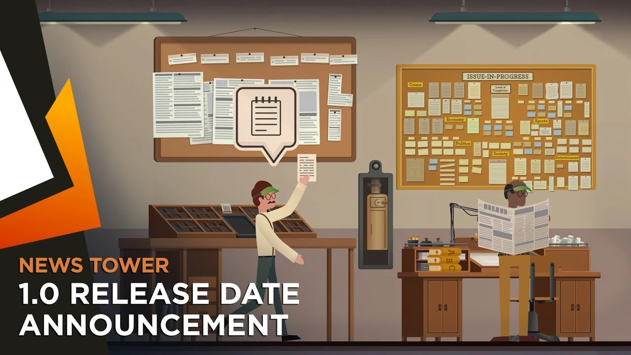 News Tower покидает ранний доступ: симулятор новостной империи выйдет 18 ноября