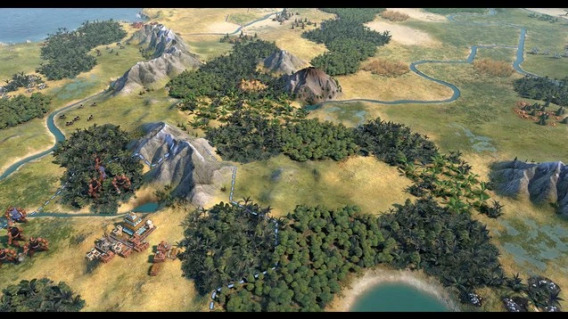 Sid Meier's Civilization 6 "Визуальный стиль Civilization V"