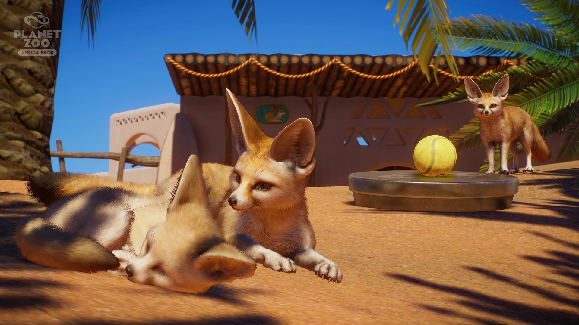 Для Planet Zoo на следующей неделе выйдет набор с африканскими животными