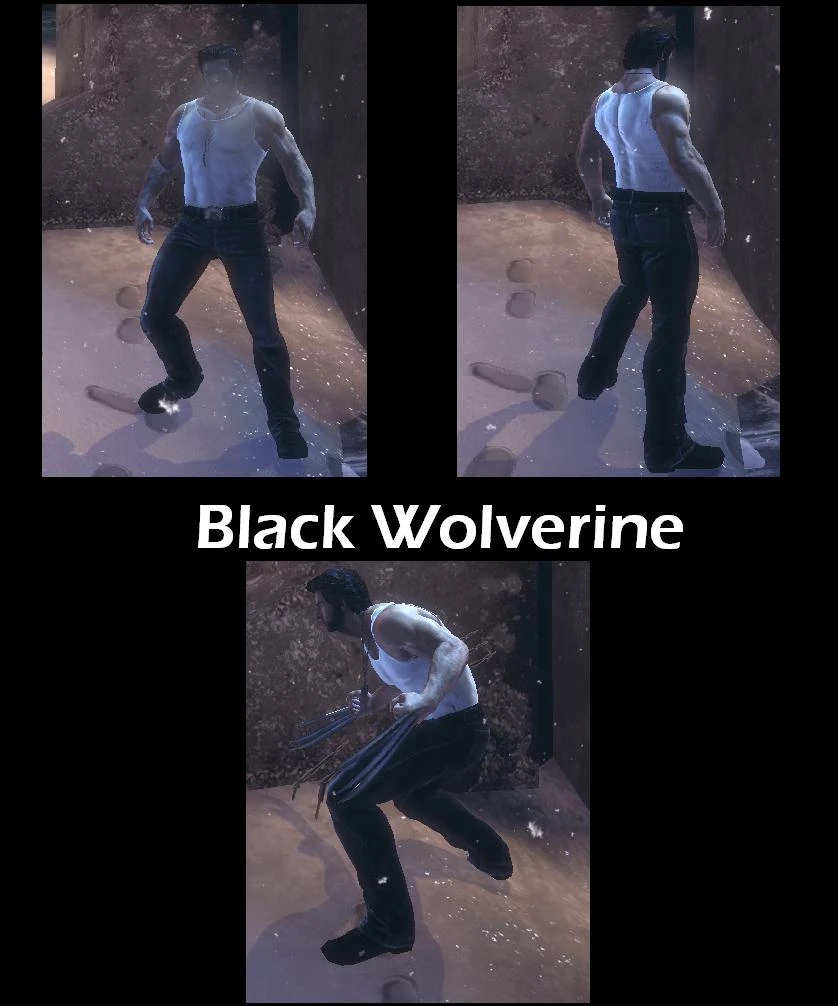 X-Men Origins "Black Wolverine"