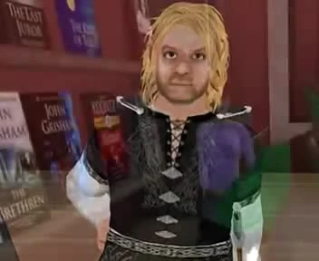 Джордж Мартин общается с пользователями Second Life