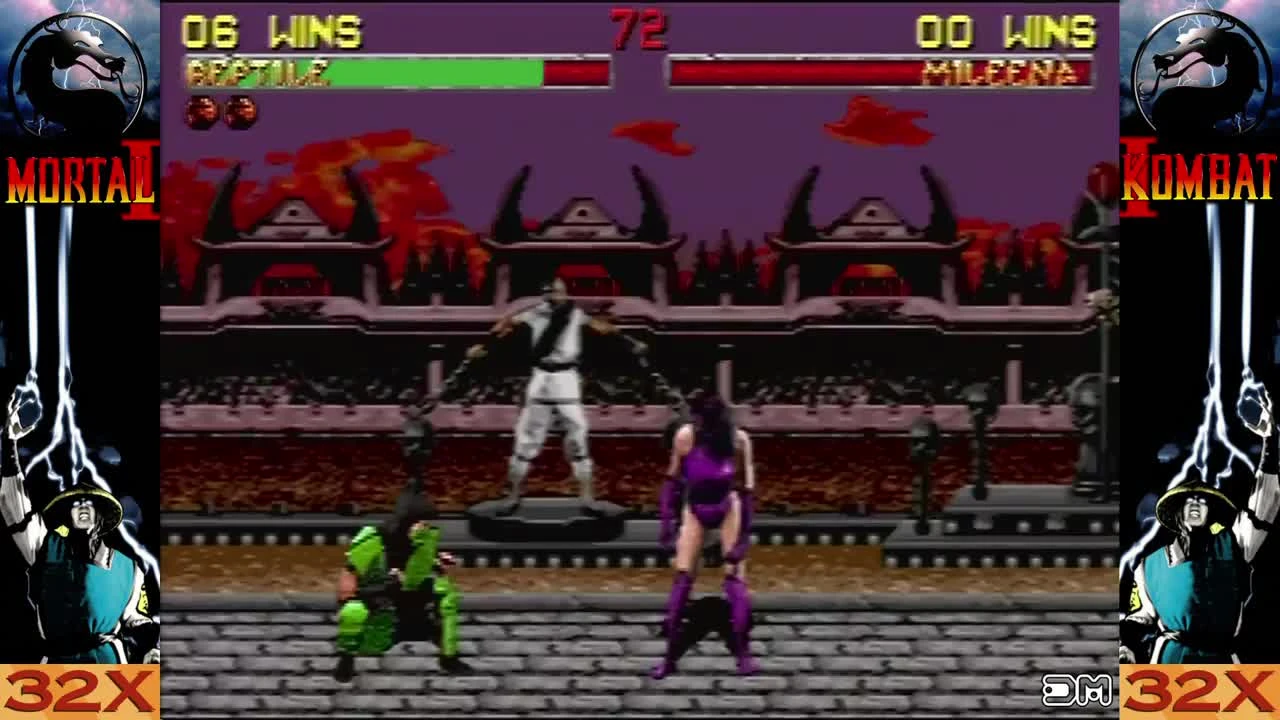 Mortal Kombat 2 "Все фаталити и дружба на Sega 32x."