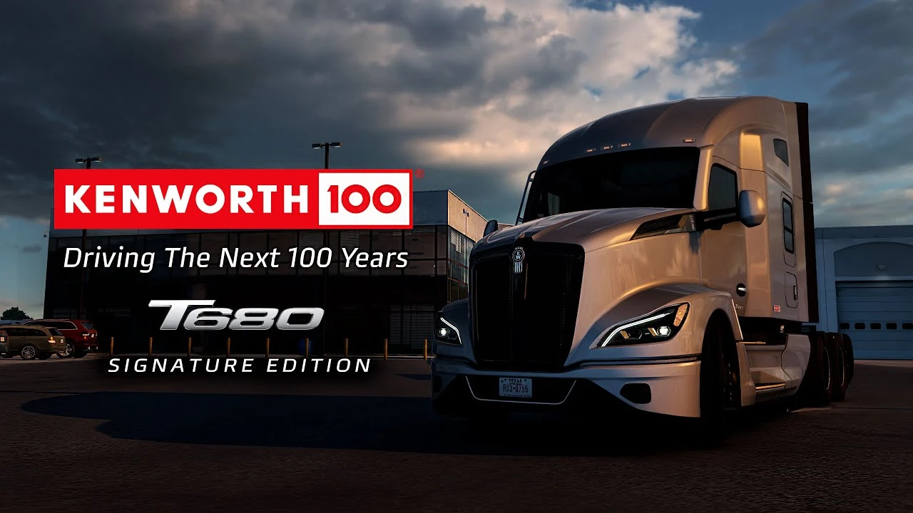 Разработчики SCS показали закулисье разработки грузовика Kenworth T680 Signature Edition