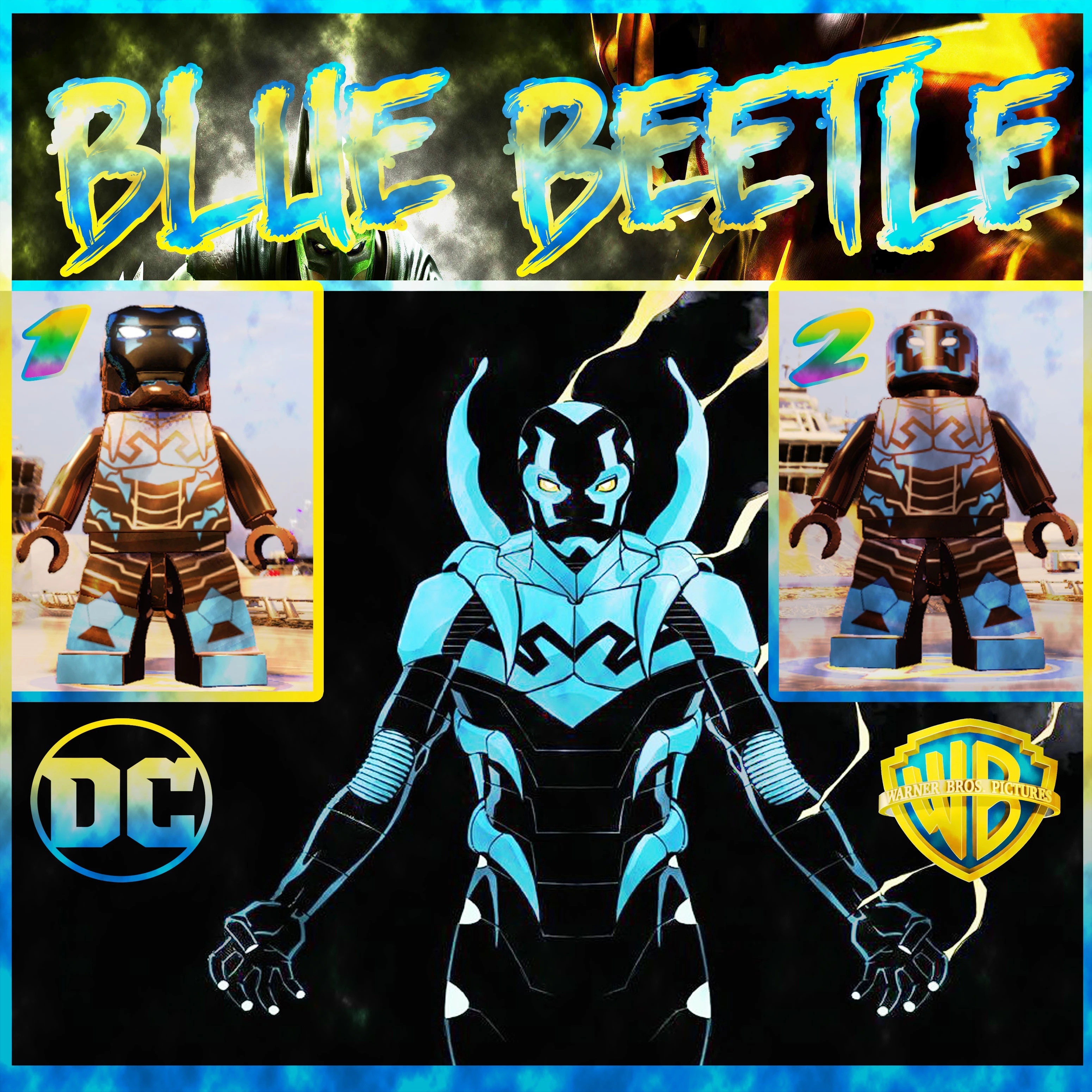 LEGO Marvel's Avengers "Blue Beetle (Синий Жук) - DC Comics"