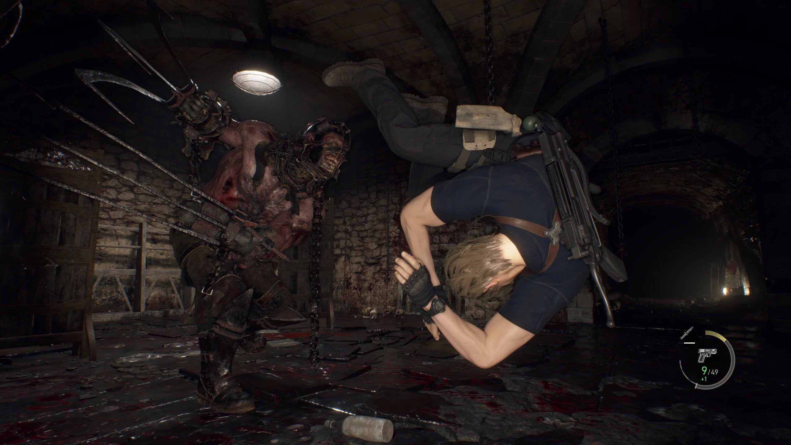 Resident Evil 4 Remake "Кувырок"