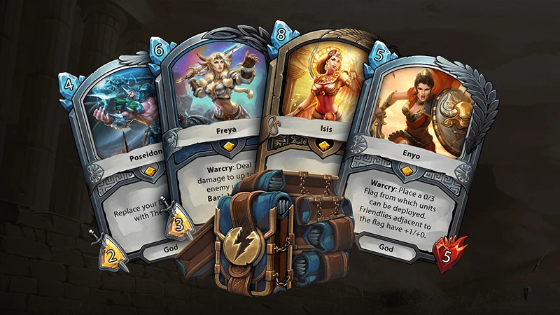 На консолях стартовала закрытая бета карточной стратегии Hand of The Gods