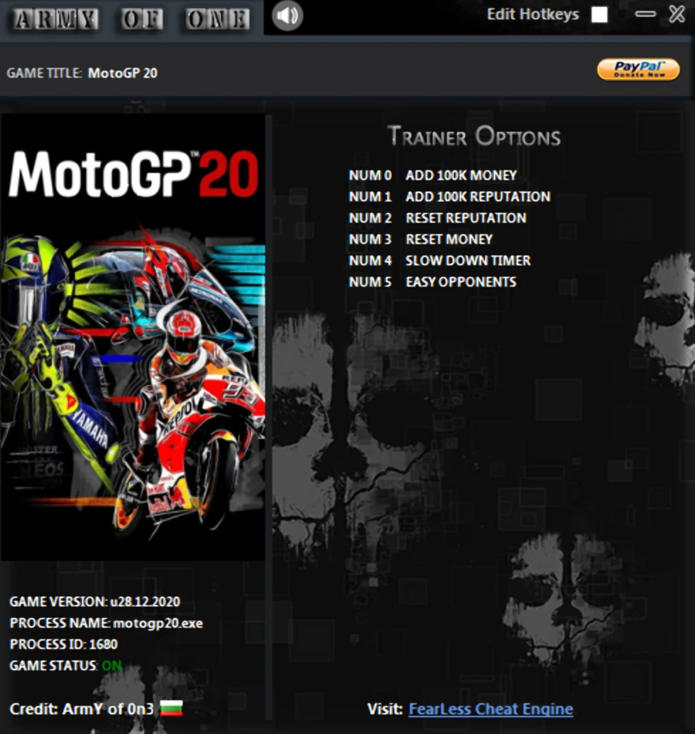 MotoGP 20: Трейнер/Trainer (+6) [u28.12.2020] {ArmY of 0n3}