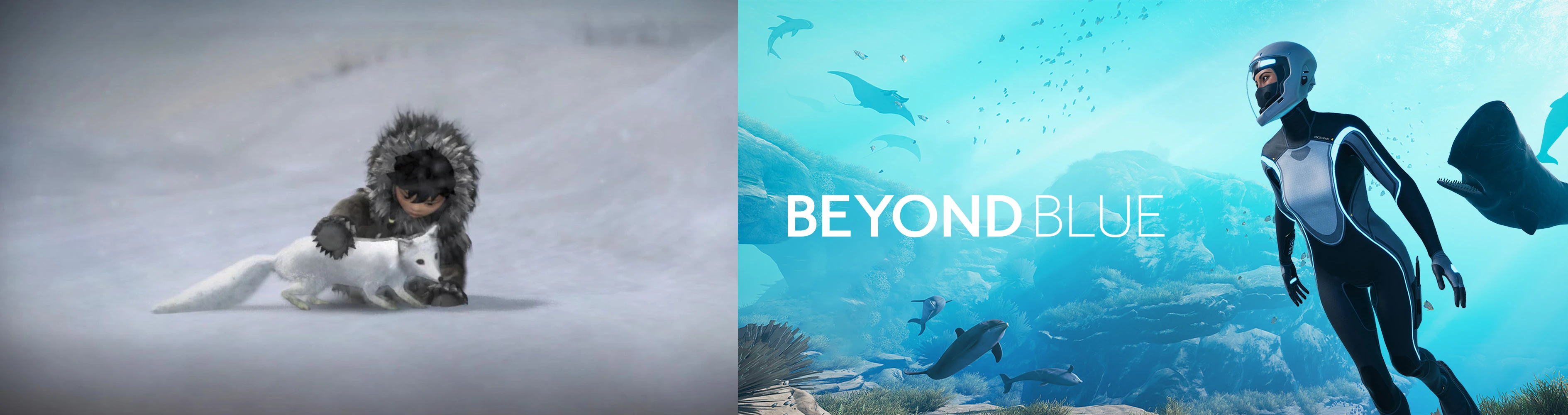 В Epic Games Store началась раздача Beyond Blue и Never Alone