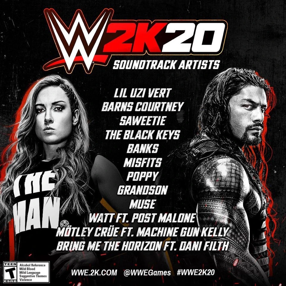 WWE 2K19 "WWE 2K20 Soundtrack MOD"