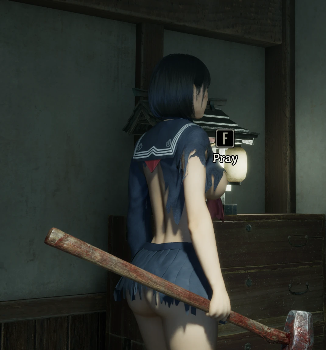 Silent Hill f "Разорванный наряд Хинако 18+"