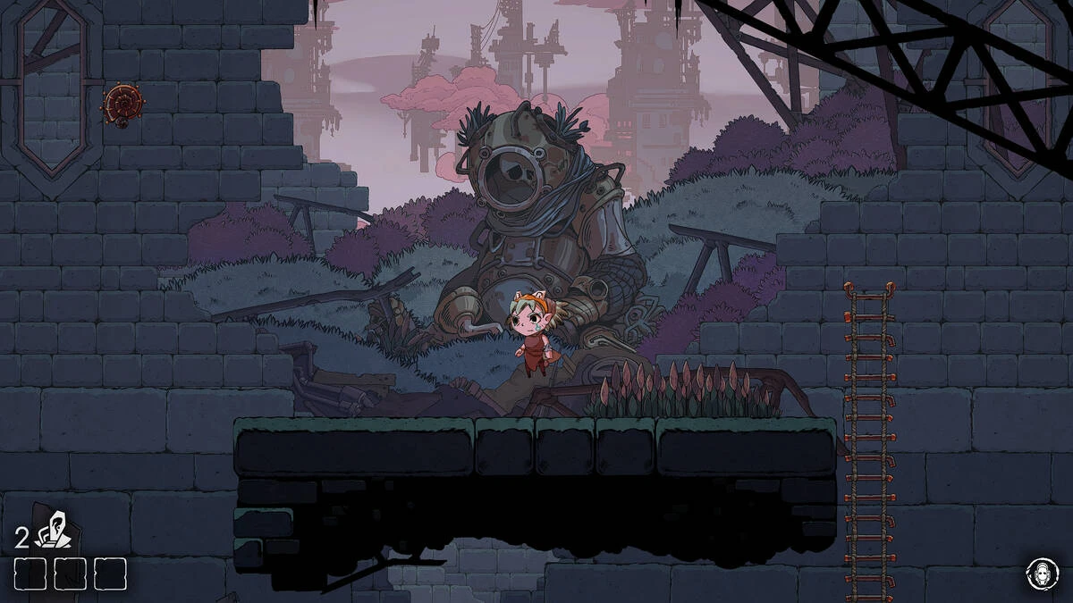 Видео игрового процесса мрачной метроидвании After Shadows