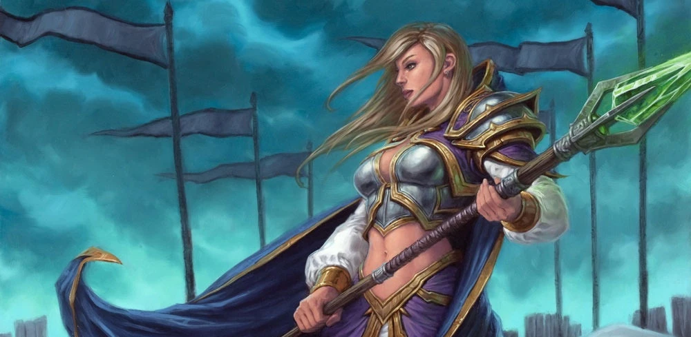 Косплей на Джайну Праудмур из World of Warcraft