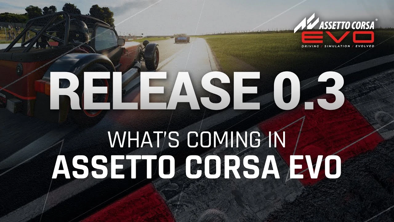 Обновление 0.3 для Assetto Corsa EVO приносит мультиплеер, новые авто и переработанную физику