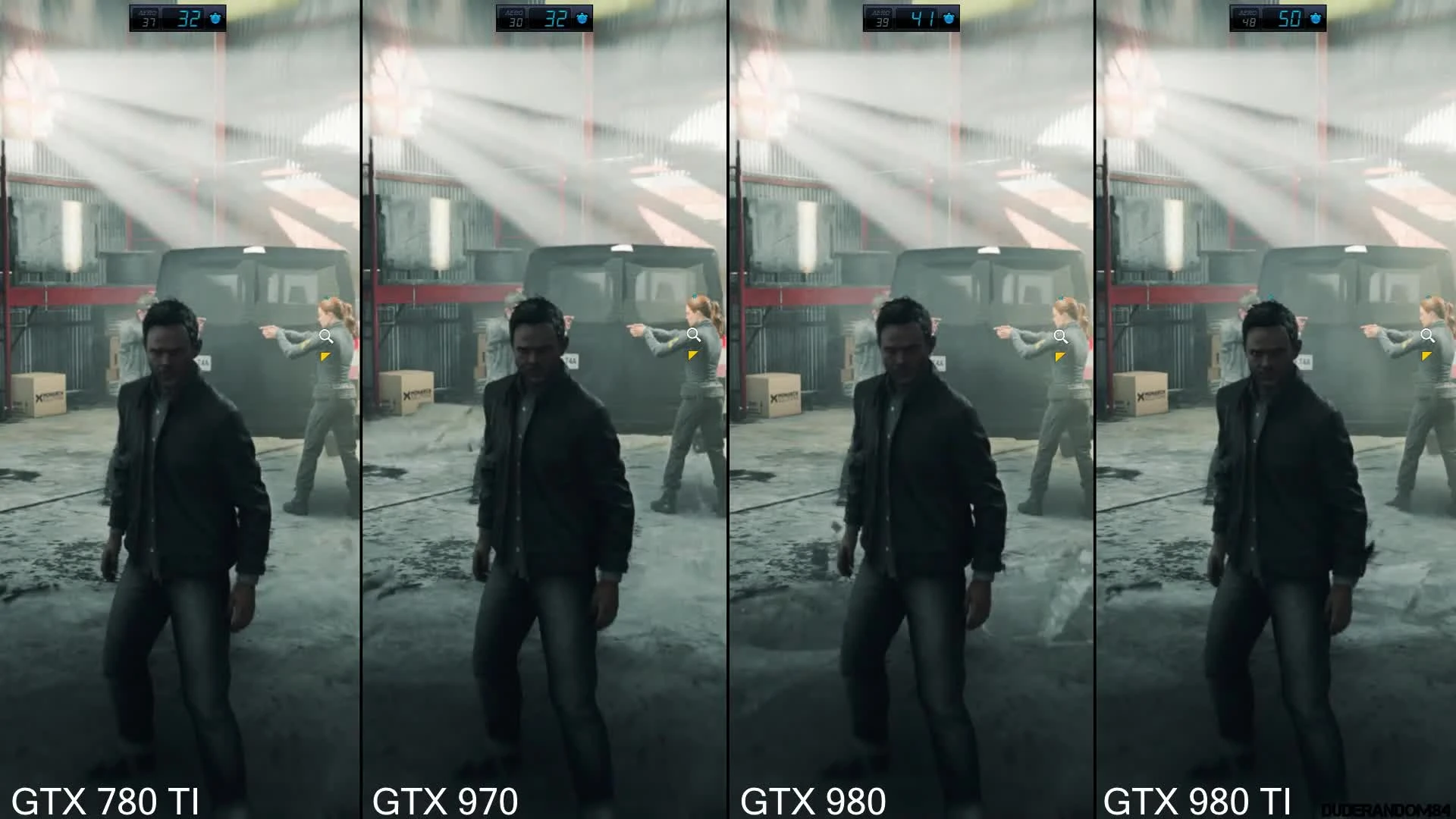 Quantum Break "Тест производителности DX12 GTX 980 TI Vs GTX 980 Vs GTX 970 Vs GTX 780 TI"