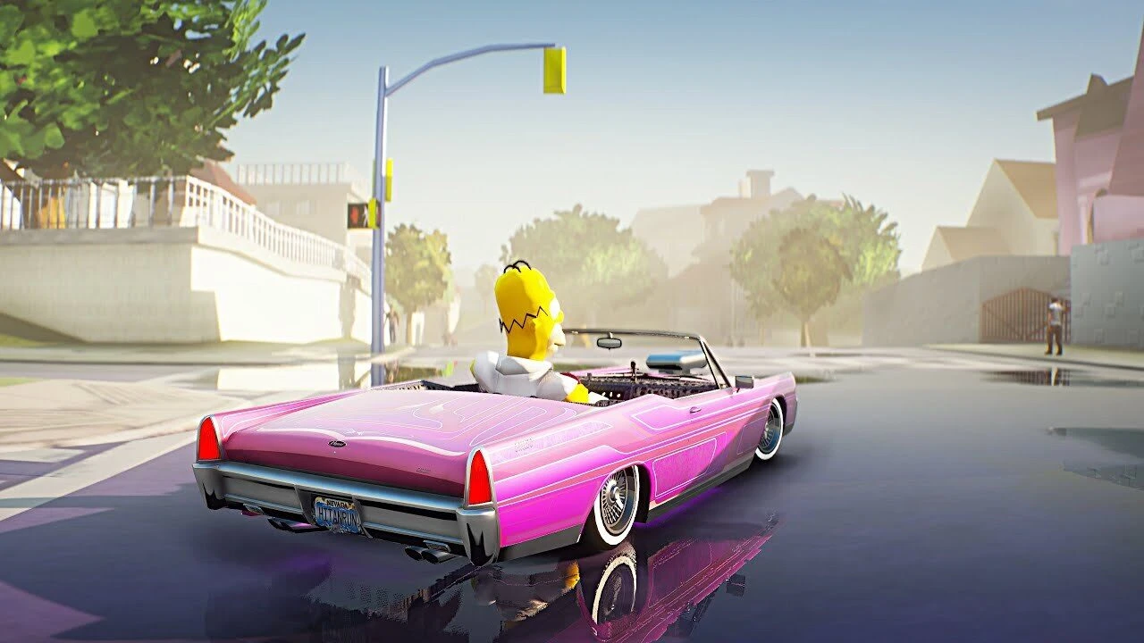 Энтузиаст почти закончил создание ремейка The Simpsons: Hit & Run