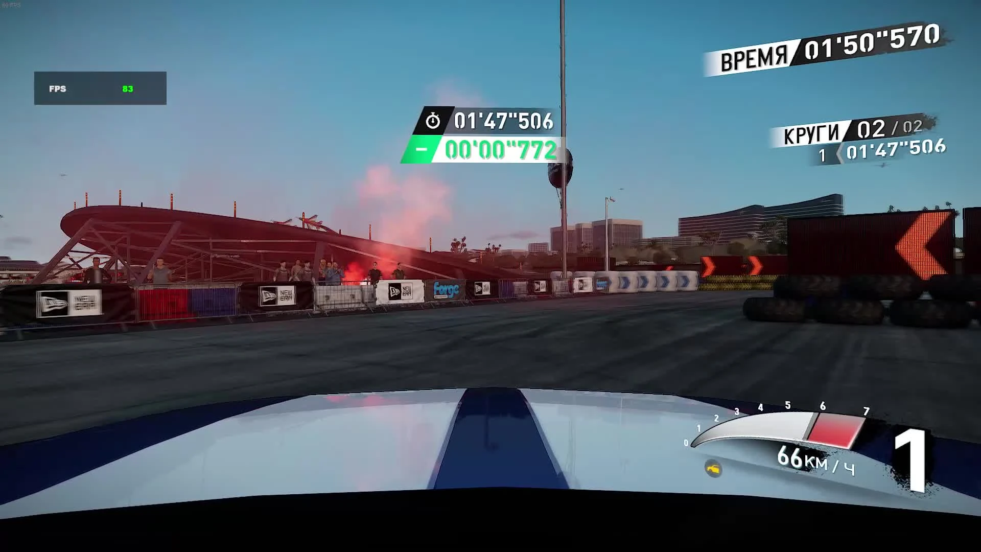 Gimkhana на авиабазе в игре V-Rally 4