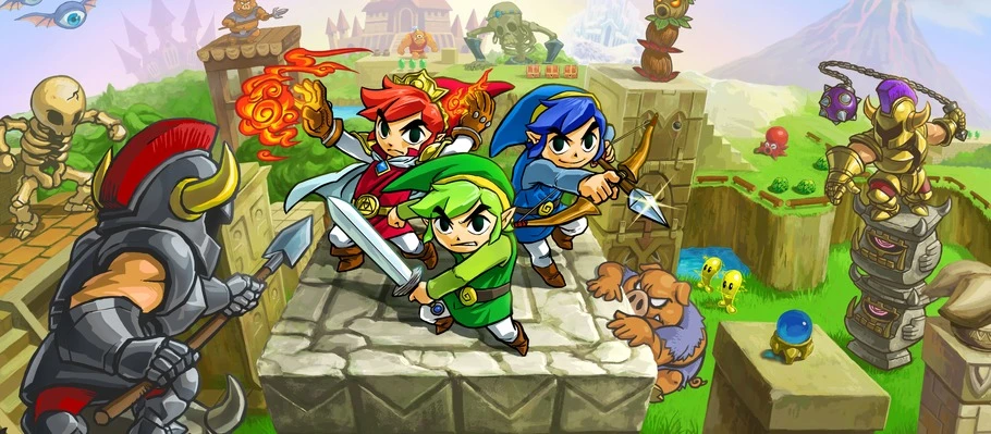 Японский трейлер The Legend of Zelda: Tri Force Heroes