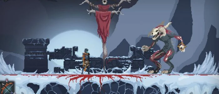 17 минут нового геймлпея Death's Gambit