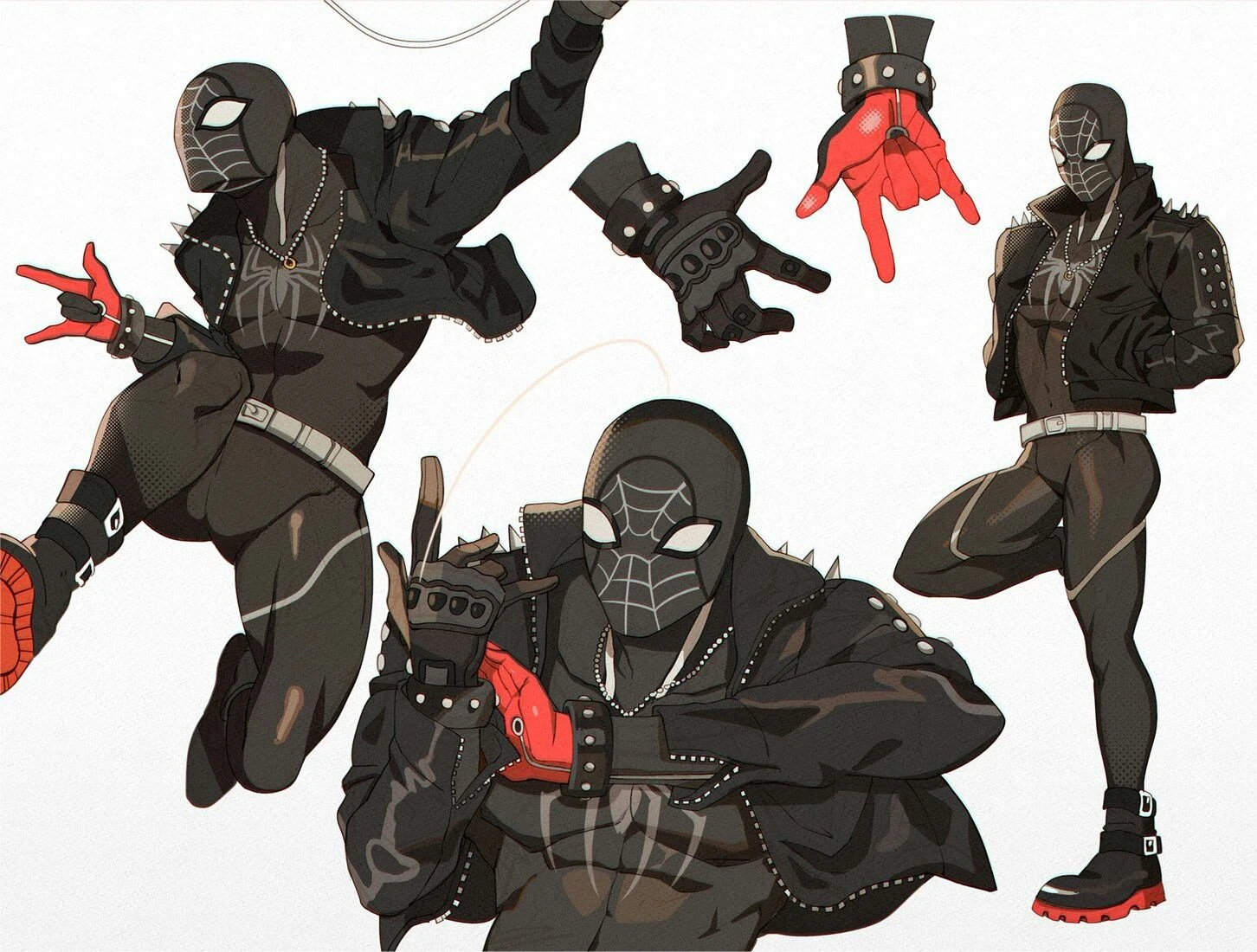 The Amazing Spider-Man 2 "Скин Чёрный костюм для Рикошета[Mike Gens]"