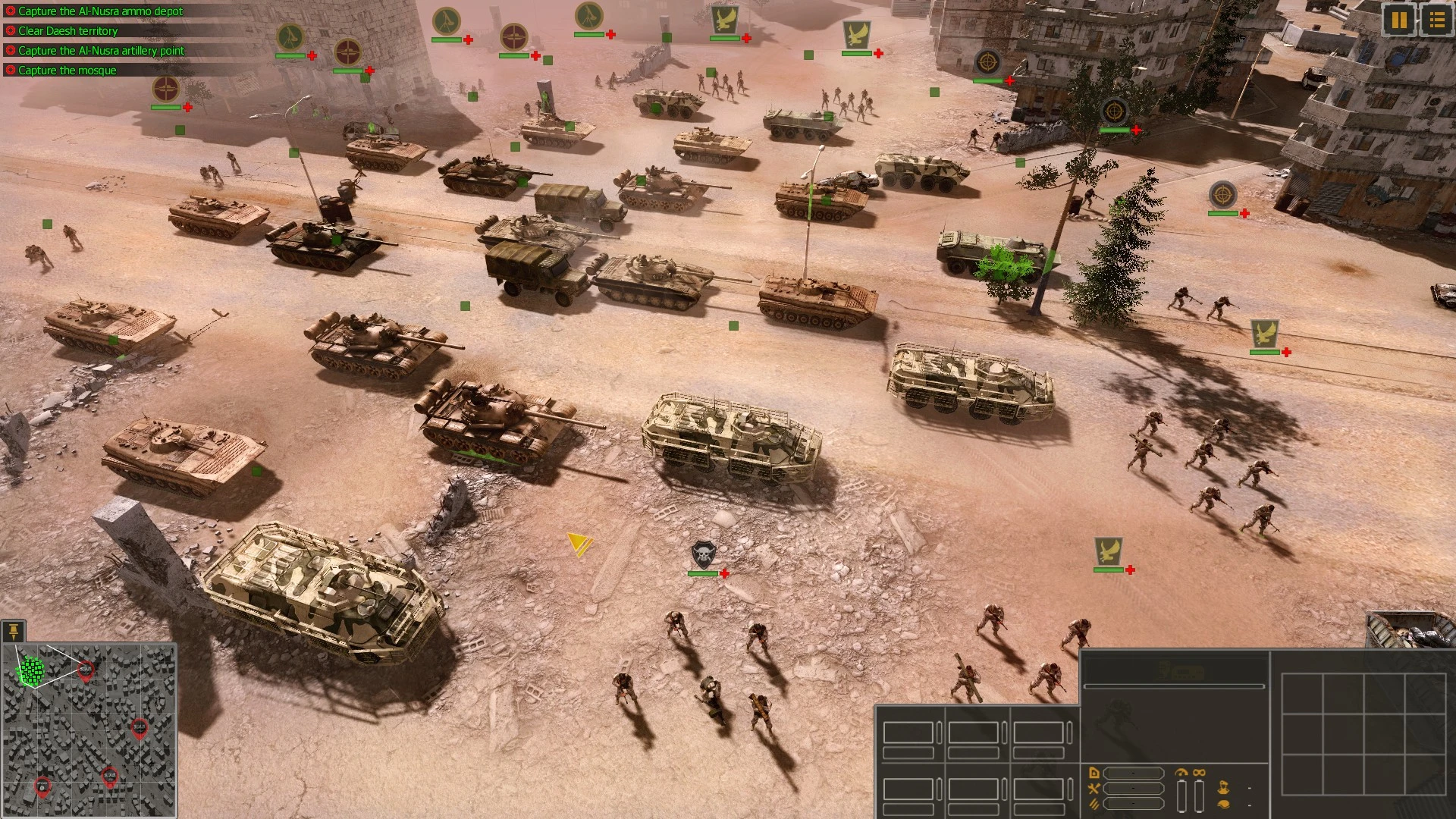 Syrian Warfare "Чит-Мод - Юниты Сирийской армии, добавлена техника из нового DLC (Расширенная версия)"