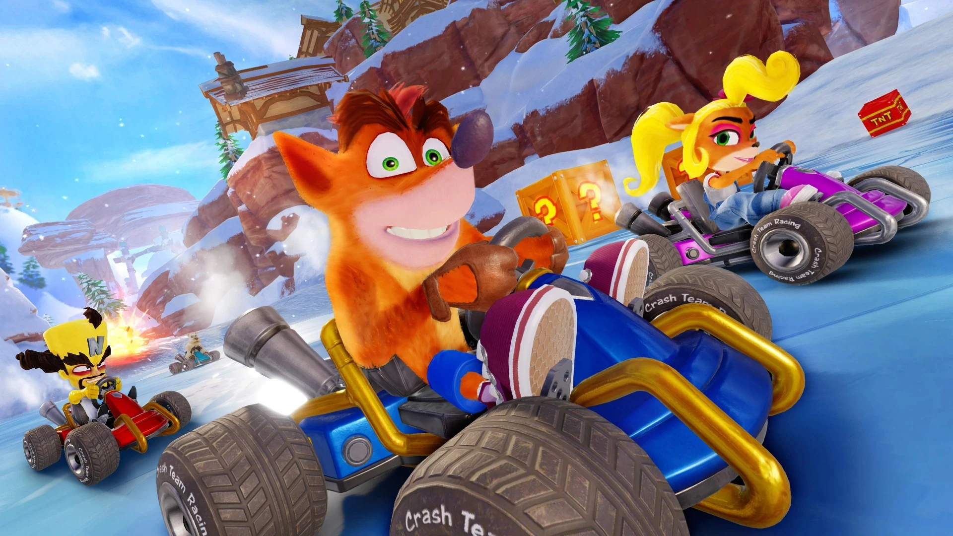 Официальный сайт намекает на выход Crash Team Racing Nitro-Fueled на PC