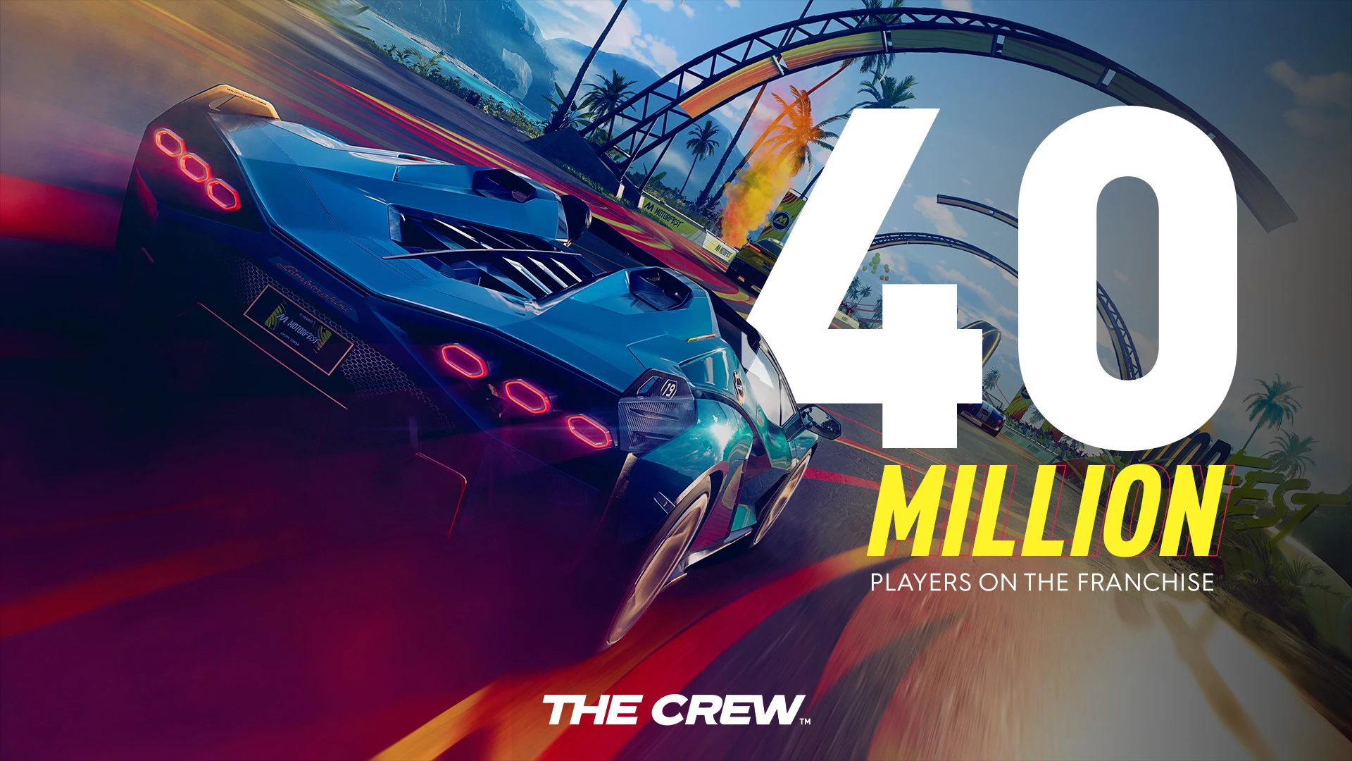 Гоночная серия The Crew привлекла 40 млн. игроков