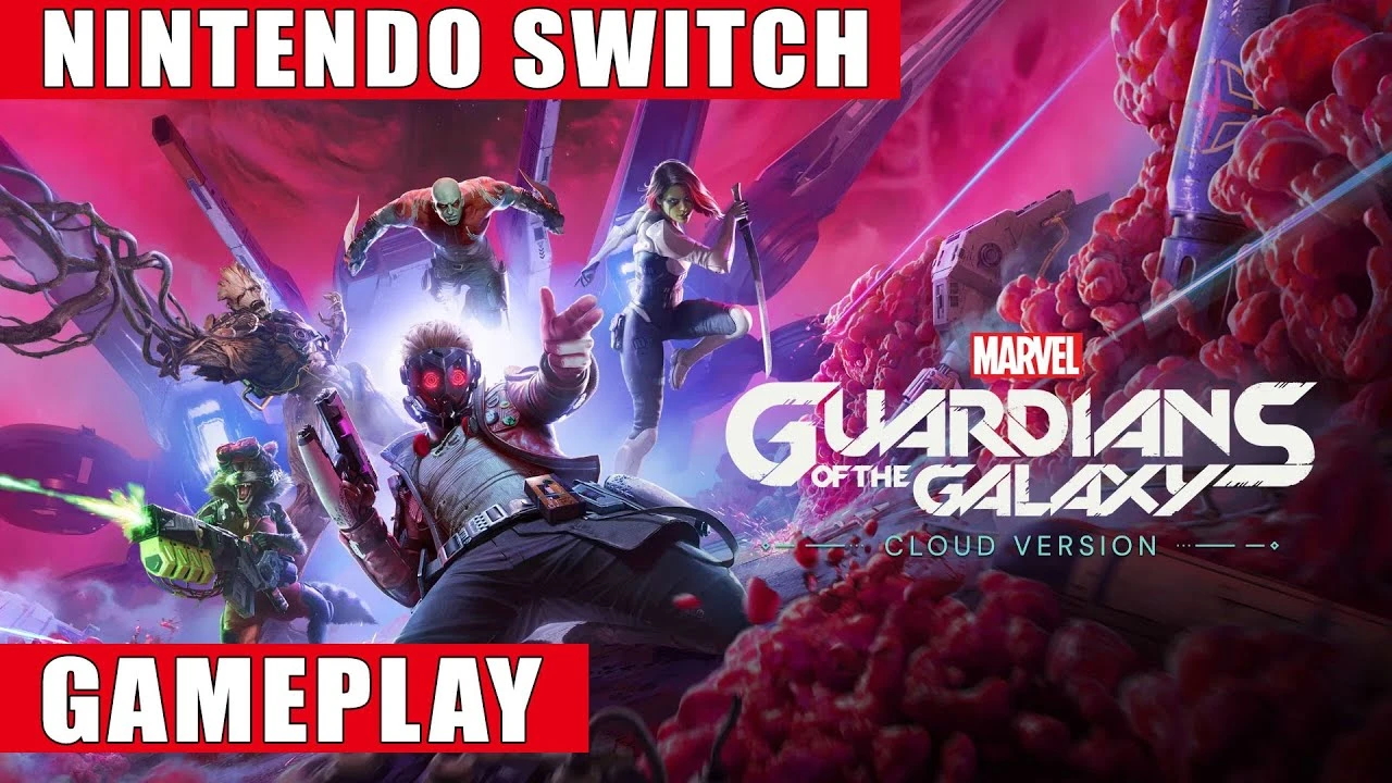 Первые пол часа геймплея Marvel's Guardians of the Galaxy через облако на Nintendo Switch