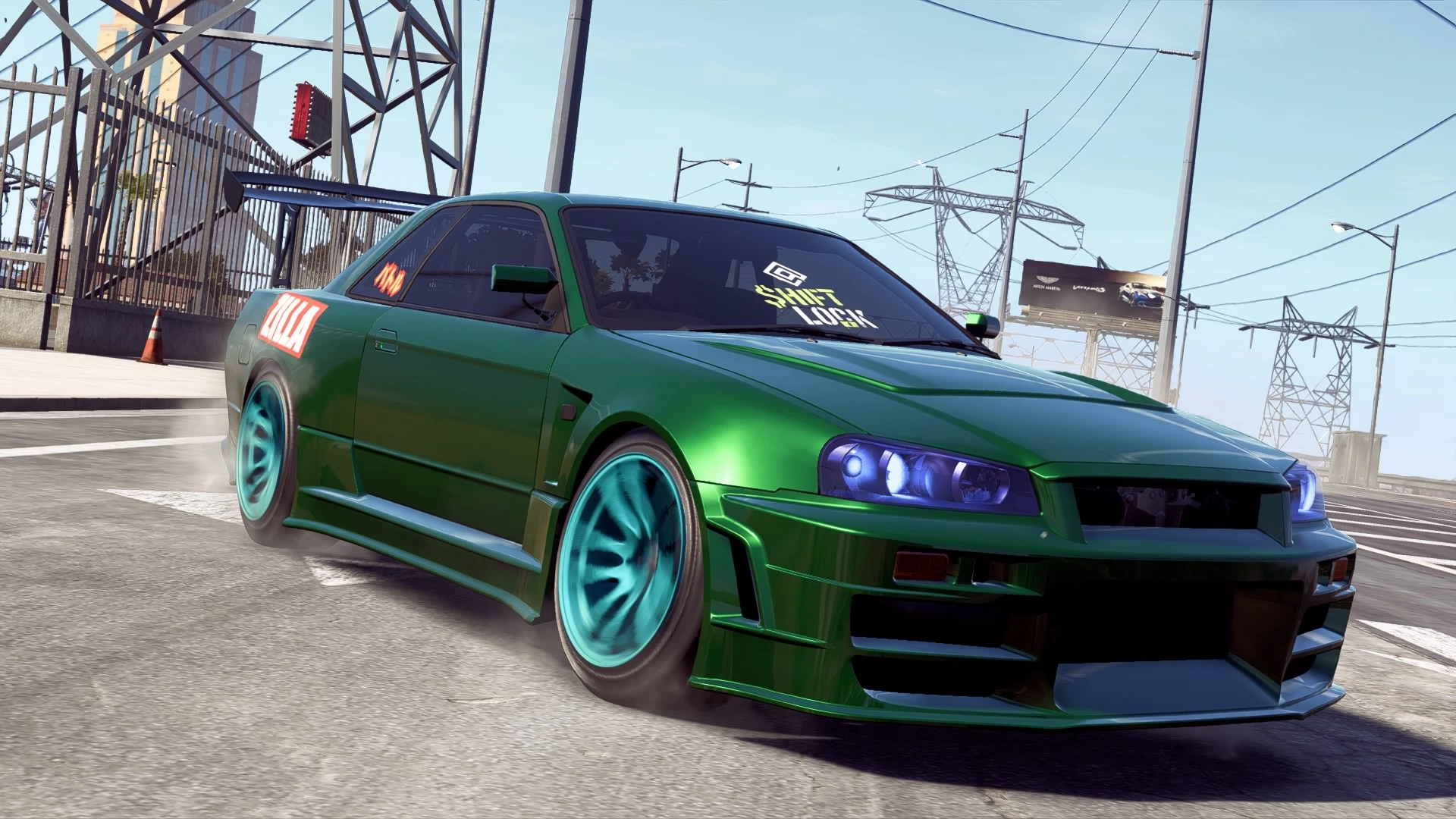 Need for Speed Payback "Заброшенный Skyline R32 Unknown Solder Shift Lock