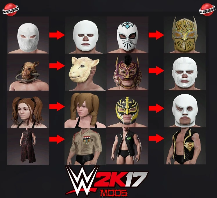 WWE 2K17 "Custume Edit Pack (Beta) WWE 2K19 Port MOD"