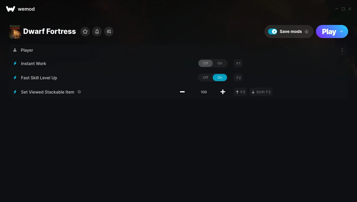 Dwarf Fortress "Трейнер +3" [UPD: 15.08.2025] {MrAntiFun / WeMod}