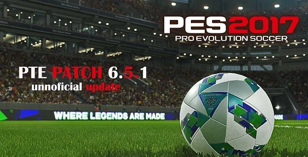 PES 2017" PTE Patch 6.5.1 Unofficial by tauvic99"