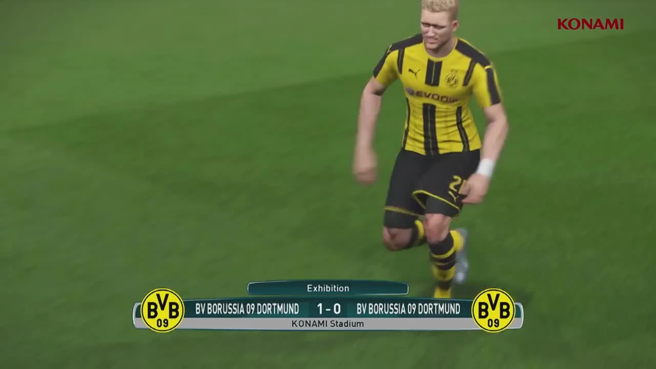PES 2017 - Shinji Kagawa vs Aubameyang