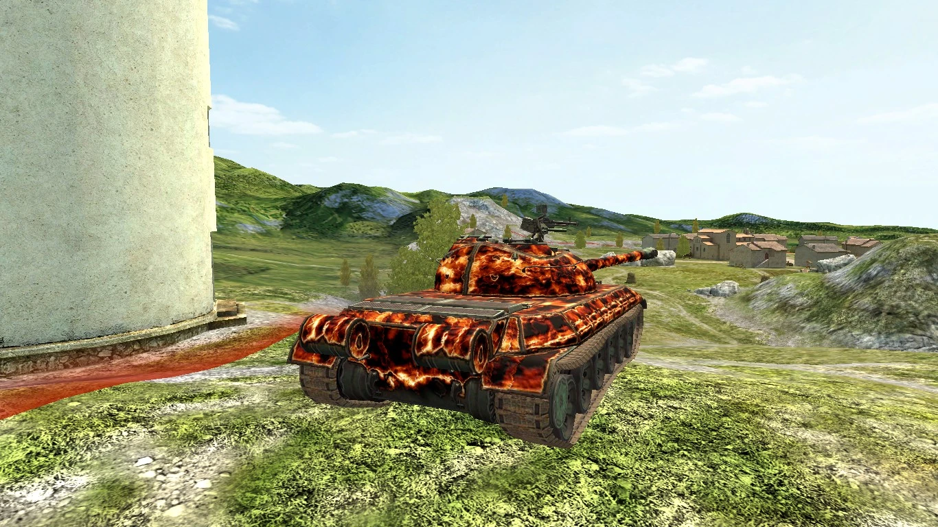 World of Tanks Blitz "WZ 113-Лавовый"
