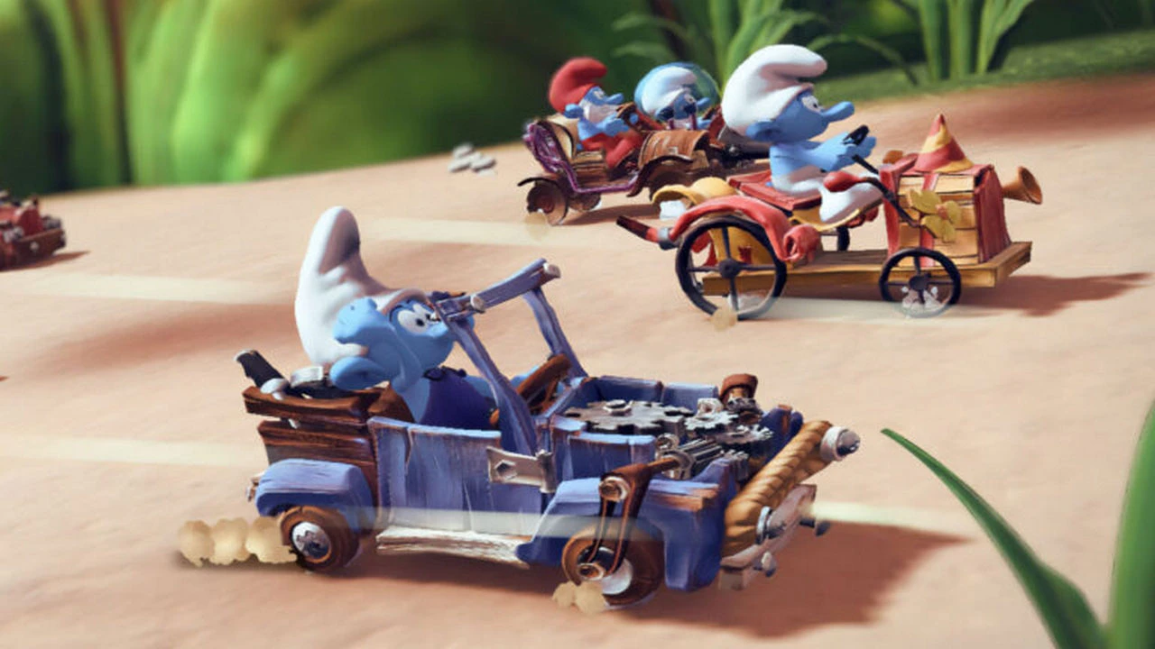 Гоночная игра про смурфов Smurfs Kart обзавелась новым трейлером