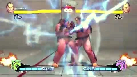 Super Street Fighter 4 "Super and Ultra Combos Exhibition (Part1of2)"