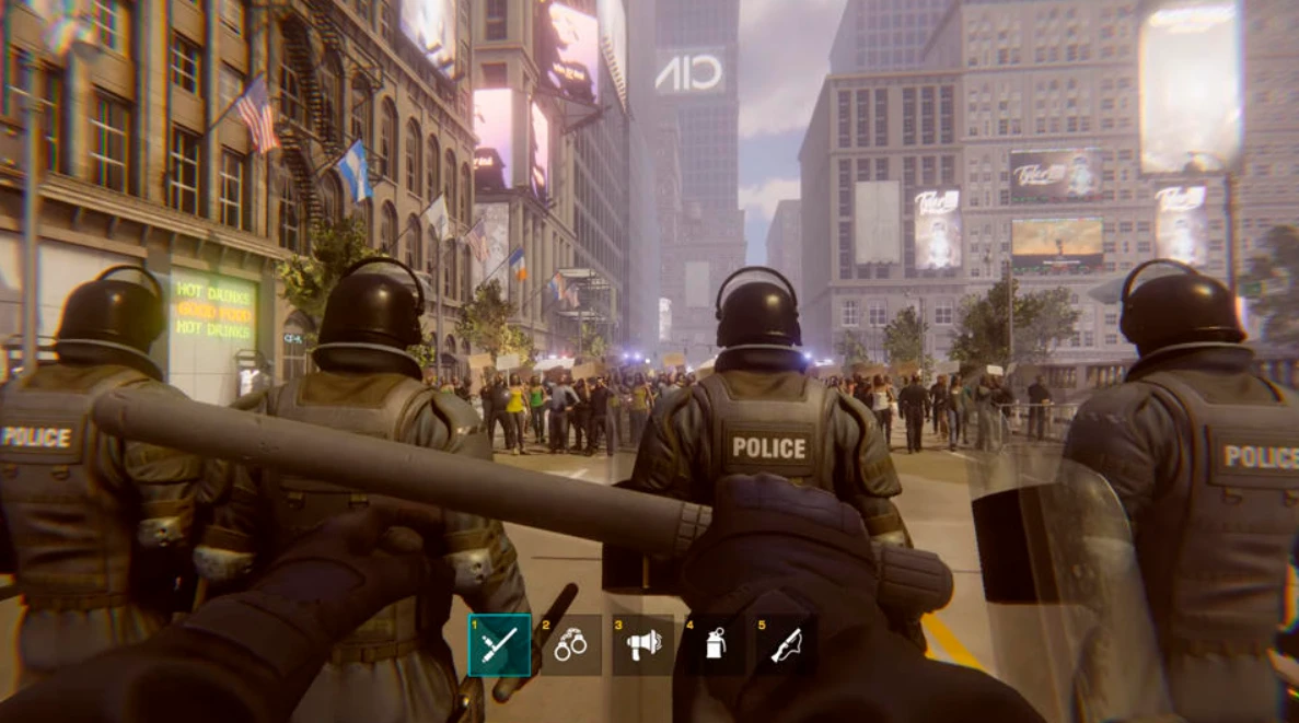 Игра про разгоняющих протесты полицейских разделила геймеров
