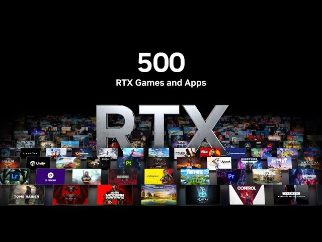 NVIDIA сообщила, что технологии RTX присутствуют в 500 играх