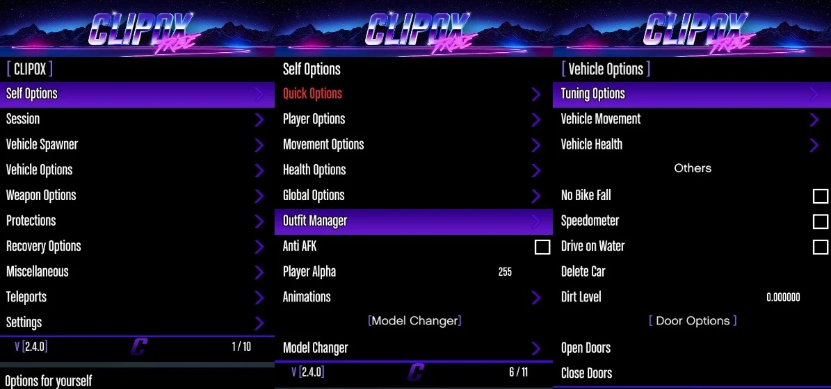 Grand Theft Auto 5 (GTA V): Чит-Мод/Cheat-Mode (Clipox v2.4.0) [1.52] {LureexModzz, EAZTEA}