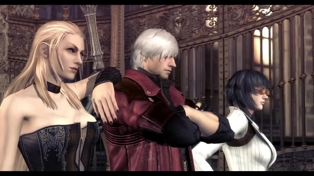 Всё о Леди и Триш Devil May Cry