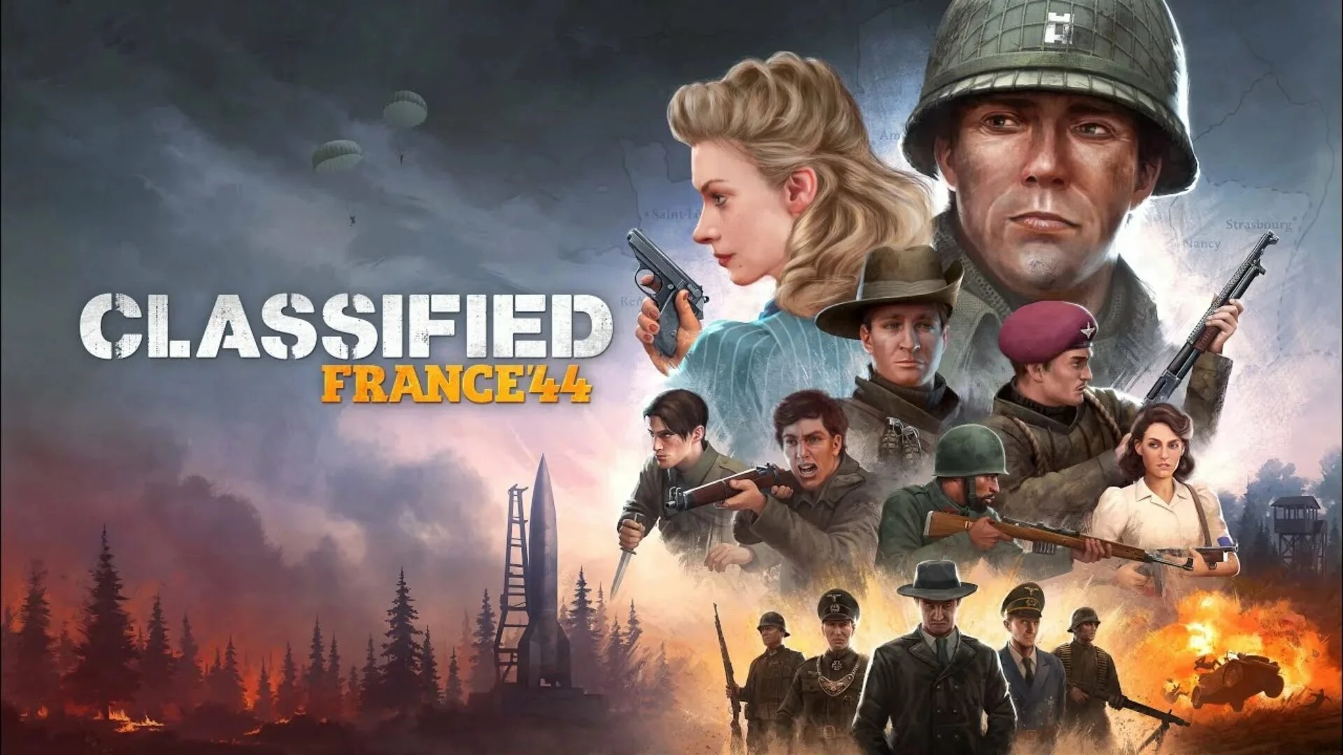 Classified: France '44 "Таблица для Cheat Engine" [UPD: 14.03.2024] {ColonelRVH}