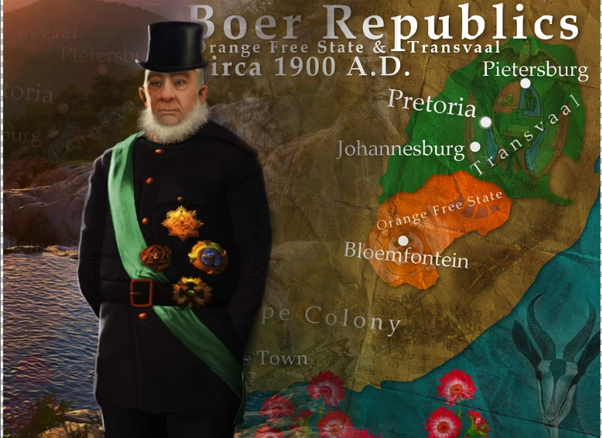 Sid Meier's Civilization 5 "ЮАР с Паулем Крюгером на русском языке (Перевод)"