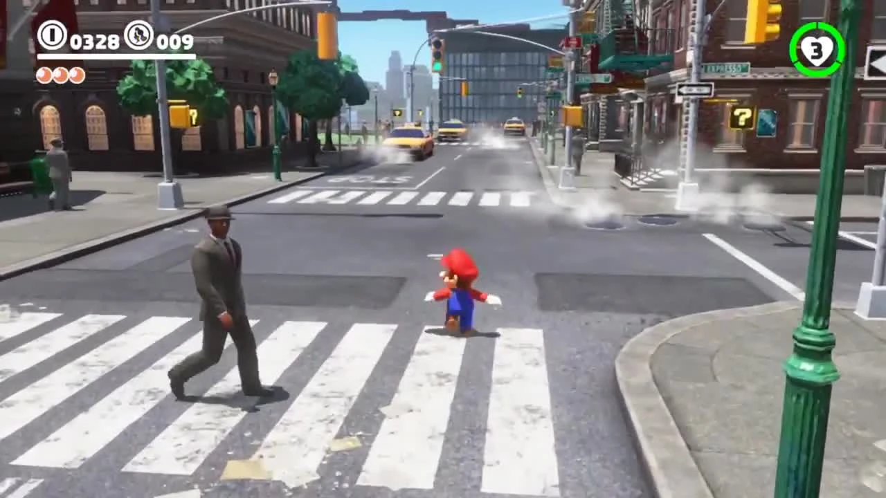 В Super Mario Odyssey водопроводчик оседлает льва